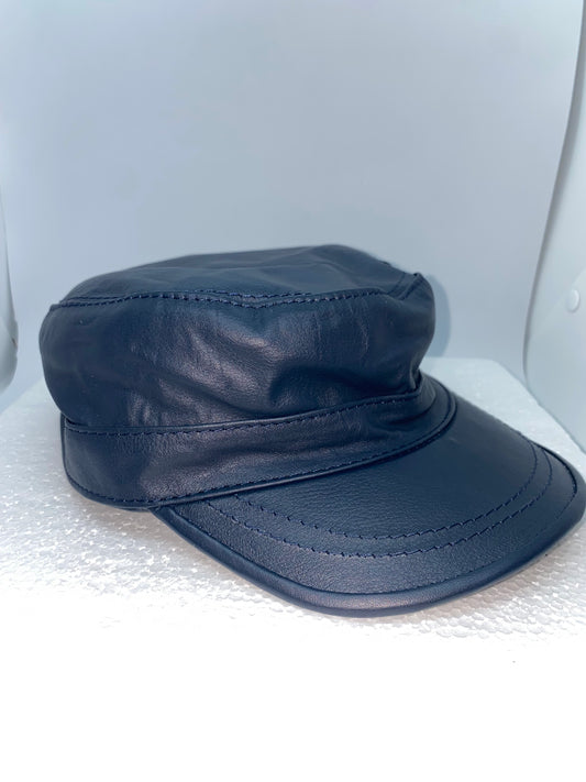 Gorra de cuero graso GG-35