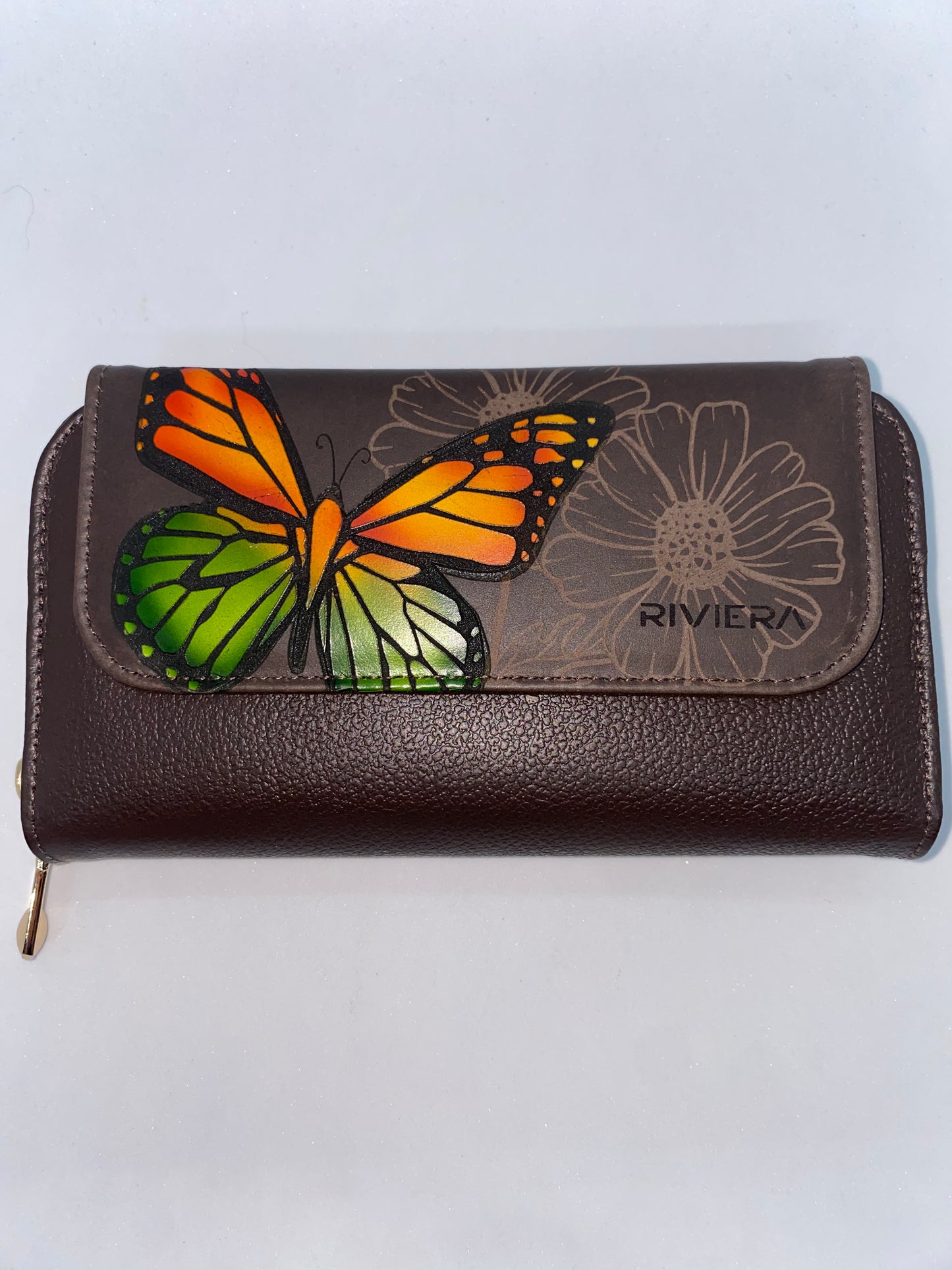 Wallet de cuero para dama 8776